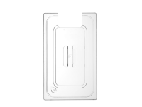 Deksel voor GN containers met uitsparing voor sous vide stick, HENDI, GN 1/1, Transparant, 530x325mm