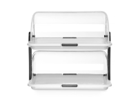 Roltop-presentatie - dubbel, HENDI, 380x260x(H)355mm