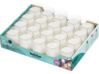 Bolsius Professional ReLight navullingen 24 branduren Transparant tray 20 stuks