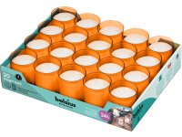 Bolsius Professiona lReLight navullingen 24 branduren Oranje tray 20 stuks
