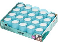 Bolsius Professional ReLight navullingen 24 branduren Blauw tray 20 stuks