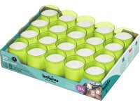 Bolsius Professional ReLight navullingen 24 branduren Lemon tray 20 stuks