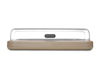 Koeldisplay UNIQ, HENDI, designed by Robert Bronwasser, GN 1/1, Beige, 593x389x(H)147mm, Rechthoekig