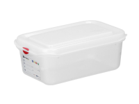 Container GN 1/4 polypropyleen, HENDI, GN 1/4, 2,8L, Transparant, 265x162x(H)100mm