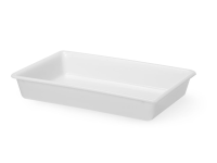 Bereidingsbak, HENDI, 8L, Wit, 480x330x(H)80mm