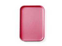 Fastfooddienblad polypropyleen GN 1/1, AmerBox, GN 1/1, Rood, 530x325x(H)20mm