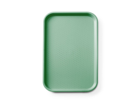 Fastfooddienblad polypropyleen GN 1/1, AmerBox, GN 1/1, Groen, 530x325x(H)20mm