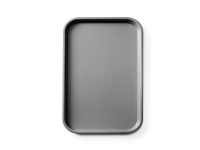 Fastfooddienblad polypropyleen GN 1/1, AmerBox, GN 1/1, Zwart, 530x325x(H)20mm