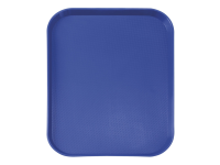 Fastfood dienbladen small, AmerBox, Blauw, 265x345x(H)20mm