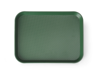 Fastfood dienbladen small, AmerBox, Groen, 265x345x(H)20mm