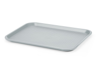 Fastfood dienbladen medium, AmerBox, Lichtgrijs, 305x415x(H)20mm