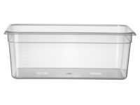 Container GN 1/1 polypropyleen, HENDI, Profi Line, GN 1/1, 24L, Transparant, 530x325x(H)200mm
