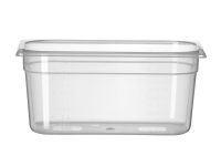 Container GN 1/3 polypropyleen, HENDI, Profi Line, GN 1/3, 5L, Transparant, 325x176x(H)150mm