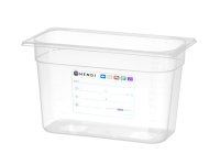 Container GN 1/3, HENDI, GN 1/3, 7,8L, Transparant, 325x176x(H)200mm