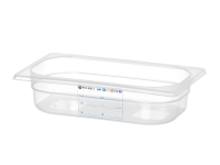 Container GN 1/4, HENDI, GN 1/4, 1,8L, Transparant, 265x162x(H)65mm