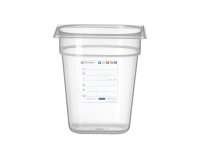 Container GN 1/6, HENDI, GN 1/6, 3,4L, Transparant, 176x162x(H)200mm