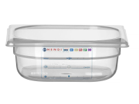 Container GN 1/6, HENDI, GN 1/6, 1L, Transparant, 176x162x(H)65mm