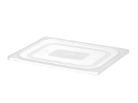 Deksel voor GN containers polypropyleen, HENDI, GN 1/2, Transparant, 325x265mm