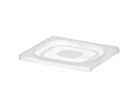 Deksel voor GN containers polypropyleen, HENDI, GN 1/6, Transparant, 176x162mm