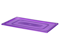 Deksel voor GN containers paars, HENDI, GN 1/1, Paars, 530x325mm