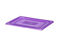 Deksel voor GN containers paars, HENDI, GN 1/2, Paars, 325x265mm