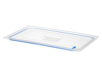 Deksel voor GN containers polypropyleen, HENDI, GN 1/1, Transparant, 530x325mm