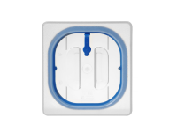 Deksel voor GN containers polypropyleen, HENDI, GN 1/6, Transparant, 176x162mm