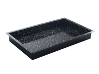 Geëmailleerd CONVECTOMAT CLASSIC GN 2/1, HENDI, GN 2/1, Zwart, 530x650x(H)20mm, Rechthoekig