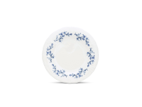 Plat bord 27,5cm blue flower Retro