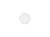 Schotel 14,5cm blue rim Basic White