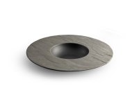 Diep bord 28.5/12xH3,5cm black Livelli