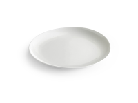 Plat bord 17cm white Perla