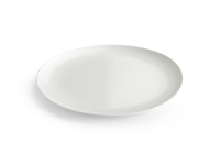 Plat bord 25cm white Perla