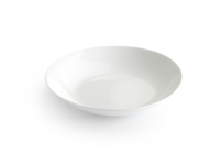 Diep bord 21xH3,5cm white Perla