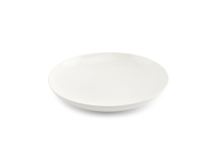 Diep bord 30xH5,5cm white Perla