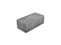 Serveerdoos 20x10xH7cm marmer zwart Pura