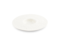Diep bord 32,5/11,5xH4,5cm wit Arte