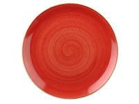 COUPEBORD 28,8CM BERRY RED STONECAST CHURCHILL