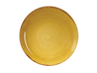 COUPEBOWL DIEP 24,8CM MUSTARD GEEL STONECAST CHURCHILL