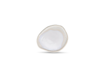 Plat bord 21x18cm pure pearl Icon