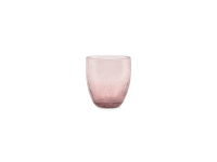 Glas 25cl roze Crackle
