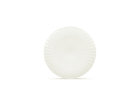 Plat bord 21cm white Bloom