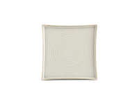 Plat bord 27x27cm grey Line