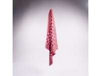 THEEDOEK ROOD WIT GEBLOKT 65X65CM PAK A6