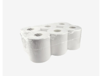Midi Poetsrol Budget 1-laags 300m wit | 6 Rollen