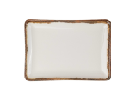 Amber rechthoekig bord 18 x 13 cm