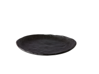 Oyster bord zwart 21 cm