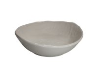Oyster kom wit 18 cm