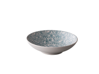 Barcelona bord diep blauw 19 cm