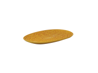 Barcelona bord ovaal oker 25,5 x 16,5 cm